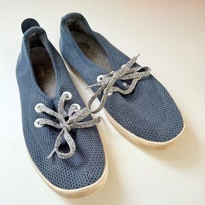 Allbirds Tree Skippers Blue Knit Sneakers